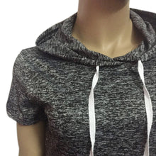 Dress Women Ladies Casual Short Sleeve Hoodies Dress Sweatshirt s Dress swear vestidos femininos IMY66