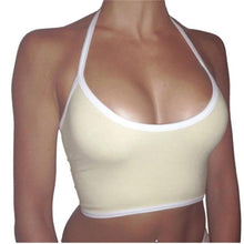 Melville Sexy Crop Tops For Women Boho Casual Cotton Sleeveless Tank Tops Bra Vest Tops Blouse Cami Femme IMY66