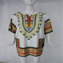 African Dresses For Women Dashiki Africa Clothing Traditional Print Dresses Designs Loose T-Shirt Dress IMY66