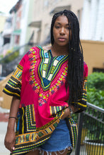 African Dresses For Women Dashiki Africa Clothing Traditional Print Dresses Designs Loose T-Shirt Dress IMY66