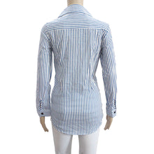 Clothes For Women Casual Striped Long Sleeve Loose Tops Office Shirt Blouse blusas chemise femme IMY66