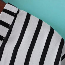 Casual Striped Shirts Women Lady Sexy V-neck Long Sleeve Chiffon Blouse Tops blusa feminina vetement femme IMY66