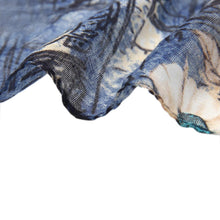 Chiffon Scarf For Women Flower Print Voile Stole Scarf Long Silk Wraps Shawl Scarves Shawls Stoles IMY66