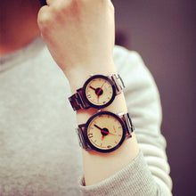 Couple Lover Watches Women Men Stainless Steel Quartz Wrist Watch Relogio Masculino Relogios Femininos IMY66