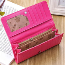 Designer Women Long Wallet Alligator PU Leather Purse Card Holders Cluth Bag Carteira Feminina IMY66