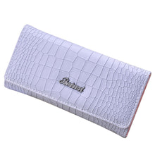 Designer Women Long Wallet Alligator PU Leather Purse Card Holders Cluth Bag Carteira Feminina IMY66