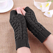 Fingerless Gloves For Women Men Warm Wool Knitting Arm Gloves Unisex Soft Warm Mittens female gloves IMY66