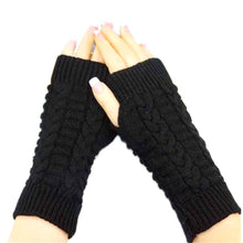 Fingerless Gloves For Women Men Warm Wool Knitting Arm Gloves Unisex Soft Warm Mittens female gloves IMY66