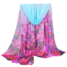 Print Scarf For Women Long Soft Wrap Scarf Ladies Shawl Chiffon Silk Scarf Women From India Scarves IMY66