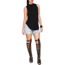 Style Women Sexy Hollow Halter Vest Top Sleeveless Blouse Casual Tank Tops T-Shirt blusas femininas IMY66