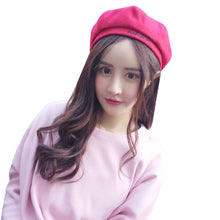 Vintage Womens Beret Hat Wool Warmer Beret Beanie Hat Cap Hat Beret Cap IMY66