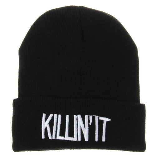 Hats For Women Men Unisex KILL IN IT Hat Warm Knit Cap Hip-hop Beanie Hats Caps IMY66