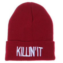 Hats For Women Men Unisex KILL IN IT Hat Warm Knit Cap Hip-hop Beanie Hats Caps IMY66
