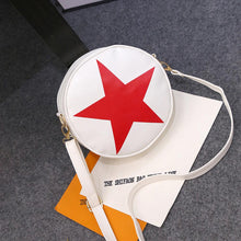 Women Bag Mini Handbag Star Circle Pentagram Crossbody Shoulder Bag Cellphone Messenger Bags bolsa feminina IMY66