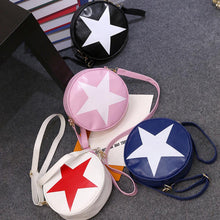 Women Bag Mini Handbag Star Circle Pentagram Crossbody Shoulder Bag Cellphone Messenger Bags bolsa feminina IMY66