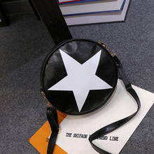 Women Bag Mini Handbag Star Circle Pentagram Crossbody Shoulder Bag Cellphone Messenger Bags bolsa feminina IMY66