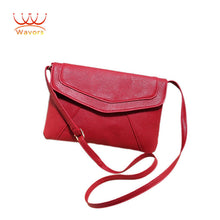 Women Leather Shoulder Bag Candy Color Message Bags Envelopes Satchel Body Tote Handbag IMY66