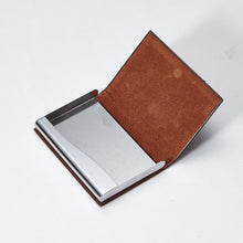 Women Men PU Leather Credit Card Package Card Holder Business Card Case Bag Mini Box Pocket Wallet Case IMY66