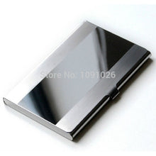 Waterproof Stainless Steel Silver Aluminium Metal Case Box Business ID Credit Card Holder Case Cover IMY66