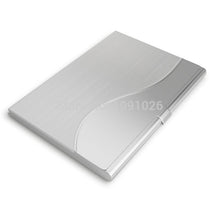 Waterproof Stainless Steel Silver Aluminium Metal Case Box Business ID Credit Card Holder Case Cover IMY66