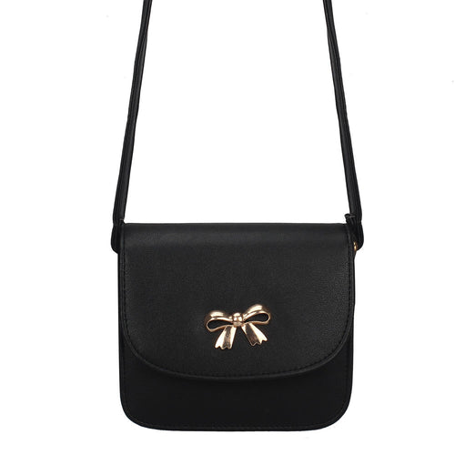 Fresh Girl Women Messenger Bag Lovely Bowknot Mini Adjustable Shoulder Crossbody Bag Handbag bolsas femininas IMY66