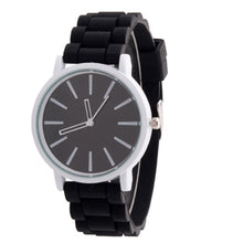 GENEVA silicone watches women quartz casual sports watch round dial relogios feminino IMY66