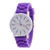 GENEVA silicone watches women quartz casual sports watch round dial relogios feminino IMY66