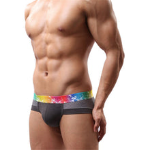 Men's Sexy Cotton Printed Gay Underwear shorts men underpants Soft Briefs IMY66