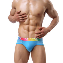 Men's Sexy Cotton Printed Gay Underwear shorts men underpants Soft Briefs IMY66