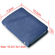 Business Credit ID Card Holder PU Leather Bank Card Holder Storage Bag IMY66