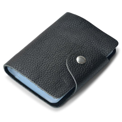 Business Credit ID Card Holder PU Leather Bank Card Holder Storage Bag IMY66