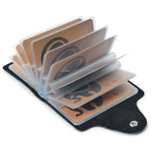 Business Credit ID Card Holder PU Leather Bank Card Holder Storage Bag IMY66