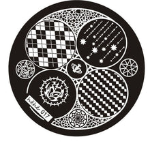 Nail Art Stainless Steel Plate Image Stamp Stamping Plates DIY Manicure Template Nail Polish Tools IMY66