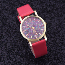 relogio feminino Women Ladies Watches Casual PU Leather Band Quartz Wrist Watch Clock Reloj Mujer IMY66