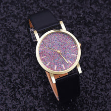 relogio feminino Women Ladies Watches Casual PU Leather Band Quartz Wrist Watch Clock Reloj Mujer IMY66