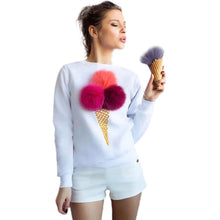 Hottest Trend Women Sweatshirt Blouse Kawaii Pompon Long Sleeve Pullovers Women Hoodies Streetwear sudaderas mujer IMY66
