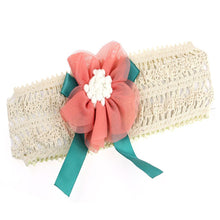 Infant Baby Lace Flower Hair Band Headband Elastic Hair Headwear Big Flower Accessories Bandage On a Head For Girls IMY66
