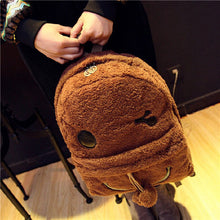 Lovely Plush Panda Bag Women Ladies Girls Backpack Travel Satchel Shoulder Bag Rucksack mochilas mujer IMY66