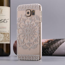 Flower Hard Back Phone Case Cover for Samsung Galaxy S6 Henna Full Mandala Dream Catcher Cases IMY66