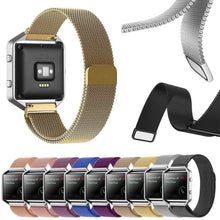 Milanese Magnetic Loop Stainless Steel Mesh Watch Bands Strap Bracelet For Fitbit Blazed IMY66
