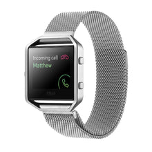 Milanese Magnetic Loop Stainless Steel Mesh Watch Bands Strap Bracelet For Fitbit Blazed IMY66