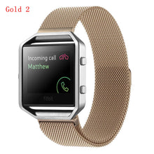 Milanese Magnetic Loop Stainless Steel Mesh Watch Bands Strap Bracelet For Fitbit Blazed IMY66