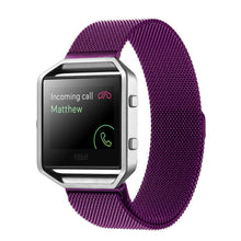 Milanese Magnetic Loop Stainless Steel Mesh Watch Bands Strap Bracelet For Fitbit Blazed IMY66