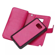 Phone Case 9 Card slot Leather Wallet Case Flip Cover For Samsung Galaxy S7 Edge IMY66