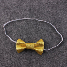 Baby Girls Photo Props Bling Headbands Gilding Bowknot Hair Accessories Forborns Girls Infant Hair Band IMY66