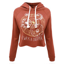 Casual Women Crop Tops T-Shirts Hooded Long Sleeve Round Neck ShorT-Shirt Womens Clothing American Apparel Best IMY66