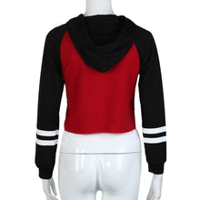 Casual Women T-Shirts Hooded Sweatershirt Long Sleeve Round Neck ShorT-Shirt Women's Clothing camisetas mujer IMY66