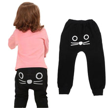 Clothes For Children Kids Baby Boys Girls Casual Zipper Cartoon Shark Teeth Harem Pants Trousers Leisure Pants IMY66