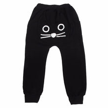 Clothes For Children Kids Baby Boys Girls Casual Zipper Cartoon Shark Teeth Harem Pants Trousers Leisure Pants IMY66