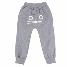 Clothes For Children Kids Baby Boys Girls Casual Zipper Cartoon Shark Teeth Harem Pants Trousers Leisure Pants IMY66